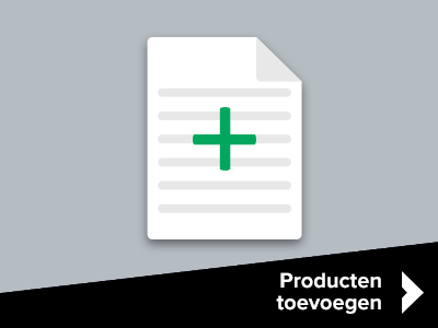 Bestellijst producten toevoegen