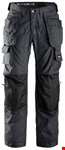 Snickers Workwear vloerleggerwerkbroek - 3223 - staalgrijs - maat 256