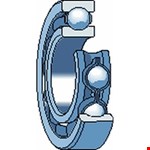 SKF Groefkogellager 6308-rs1/c3