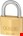 ABUS cilinder hangslot 65/40 - 40mm - gelijksluitend op nr. KA0406