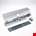 ASSA ABLOY design Cam-Motion deurdranger - DC500 - EN 1-4 - zonder arm - zilver EV1