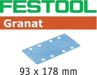 Festool schuurstroken 93x178mm [100x] k.240 498940 granat