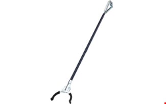 Flora zwerfvuilgrijper - aluminium - met kunststof bekken - 92 cm 