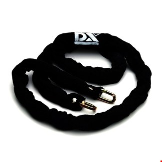 DX anti diefstalketting - gehard staal - Ø 6 mm - 900 mm - zwart