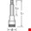 GEDORE dopsleutel-schroevendraaier - 1/2" - lang - TORX - T55