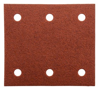 Makita schuurvellen Red velcro - 114x102mm