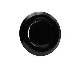 Nedco afzuigventiel traploos - rond - Ø150 mm - zwart - RVS
