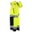 Tricorp softshell jack - Bi-color - Safety - 403007 - fluor geel/marine blauw - maat 4XL