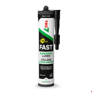 TEC7 Fast Lijmkit zwart - 290 ml