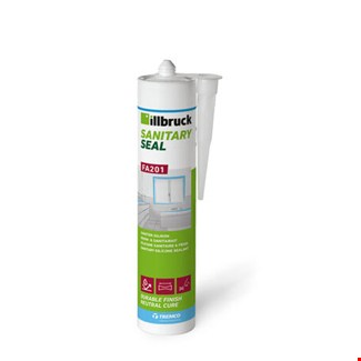 illbruck FA201 siliconen bouw- en sanitairkit pergamon - 310ml koker