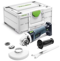 Festool haakse accu slijpmachine - AGC 18-125 EB-Basic - excl. accu en lader - in systainer SYS 3