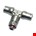 Legris - T-Inschroefkoppeling - vertikaal - 6 mm x 1/8" - BSPP - 3698 06 10