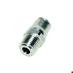 Legris - inschroefkoppeling - recht - 8 mm x 1/8" - BSPT -  3805 08 10 - RVS 316L