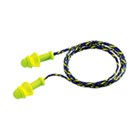 Uvex oorplugs - Whisper+ - geel/groen - met koord in box