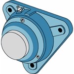 SKF flenslagerhuis driehoek fnl 512 a skf
