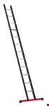 Altrex rechte ladder - Nevada - max. werkhoogte 4,50 m - 1 x 12 sporten - enkel