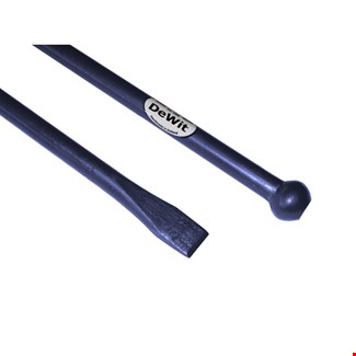 DeWit stootijzer - met knop en beitel -1200mm x Ø28mm