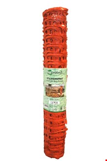 KONVOX afschermnet (skigaas/afzetgaas) - oranje - 50 x 1 meter - 14003426