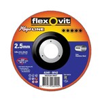 Flexovit doorslijpschijf - inox mega-line - 125 x 2.5 x 22 mm - a24v-bf41