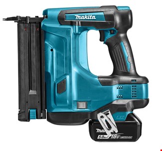 Makita accu brad tacker - DBN500RTJ - 18V - 2x5.0 Ah accu en snellader - in Mbox