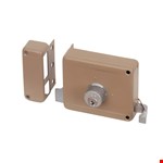 Yale 635.60 oplegslot met vaste buitencilinder doornmaat 60 mm - draairichting 2 = DIN Rs