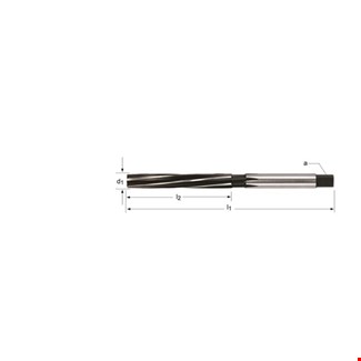 Dormer handruimer - HSS - b100 16.00 mm - B10016.0