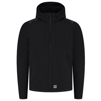 Tricorp Softshell Capuchon Luxe Redefined 406104 zwart - maat L