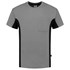 Tricorp T-shirt Bi-Color - Workwear - 102002 - grijs/zwart - maat S