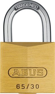 ABUS cilinder hangslot 65/30 - 30mm - gelijksluitend op nr. KA0301
