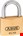 ABUS cilinder hangslot - 50mm  gelijksluitend - 85/50 KA2726