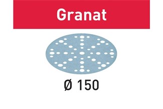 Festool 150mm schuurschijven(100x) - Granat - korrel 180 - 575166