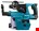 Makita accu combihamer - DHR242ZJW - SDS-Plus - 18V - excl. accu en lader - in Mbox met stofafzuigunit