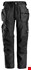 Snickers Workwear 6224 Canvas+ werkbroek met holsterzakken zwart - maat 50
