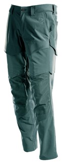 MASCOT Customized Broek kniezak - 22379-311 - bosgroen - 82C48