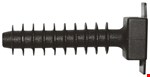 Elematic bevestigingsvoet voor bundelbanden [100st] - wall plug base 5456 AE - 7.8x37x9.6mm