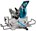 Makita radiaal afkortzaag - LS1019L - 230 V - 260 mm - in doos