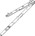 Roto schaararm - NT - Royal Axer - 450/13/20 - draairichting 2