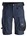 Snickers Workwear stretch korte broek - 6143 - donkerblauw/zwart - maat 44