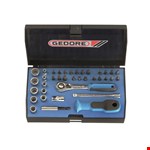 GEDORE doppendoos - D 20 KMU-20 - 1/4 inch - 4-13 mm - in kunststof cassette - 37-delig