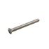 Hoenderdaal metaalschroef [200x] - RVS-A2 - lenskop - zaagsnede - M5x70mm