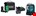 Makita kruislijn laser - SK700GDX - 12V Max - groen - 3x 360° - 1x4.0 Ah accu en lader - in tas