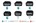 Makita BO001CGZ Accu Excenter Schuurmachine XGT 40V Max 125 mm - Exclusief Accu en Lader