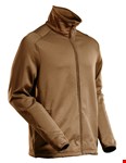 MASCOT Customized Fleecetrui rits - 22585-608 - notenbruin - maat 4XL