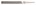 Bahco vijl plat - zonder hecht - 300 mm - halfzoet - 1-100-12-2-0