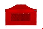 Grizzly zijwand RAAM - GO-WORK - 4,5 m - rood
