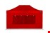 Grizzly zijwand RAAM - GO-WORK - 4,5 m - rood