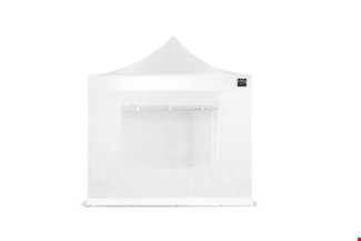 Grizzly zijwand RAAM - GO-WORK - 3 m - wit
