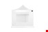 Grizzly zijwand RAAM - GO-WORK - 3 m - wit