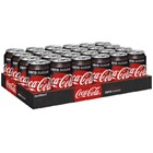 Coca-Cola Zero - 24 x 33 cl - blik (tray)