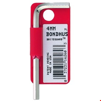 Bondhus inbussleutel - kort - chrome 17 mm